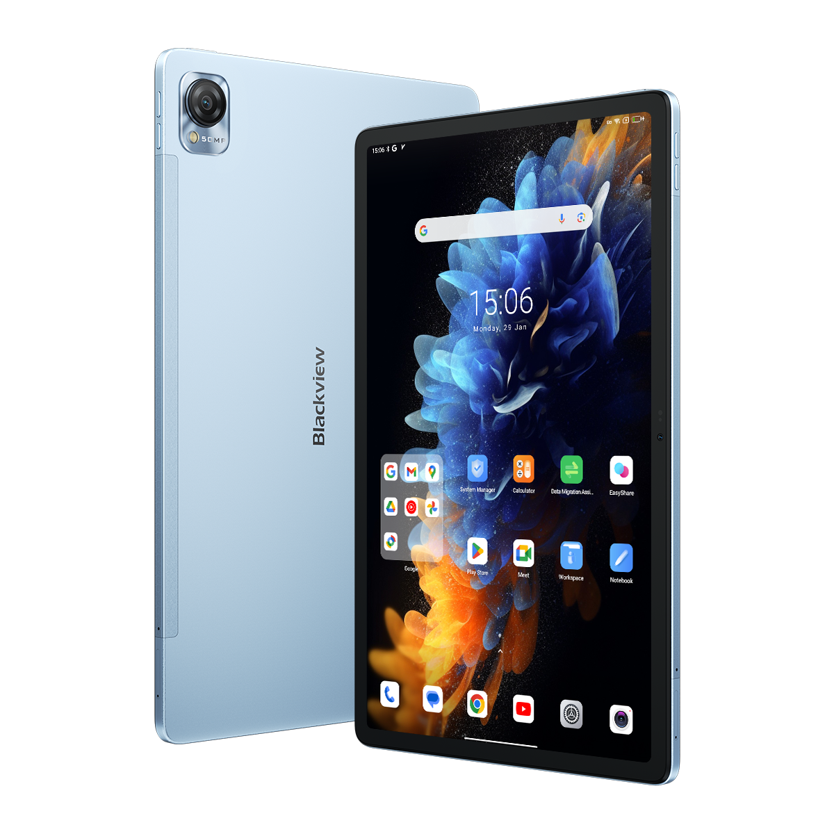 Blackview MEGA 1 11,5-Zoll-2,4K-120-Hz-Display MediaTek Helio G99 8 GB/12 GB + 256 GB 8800 mAh Netflix HD-Unterstützung Android-Tablet-PC  12GB+256GB