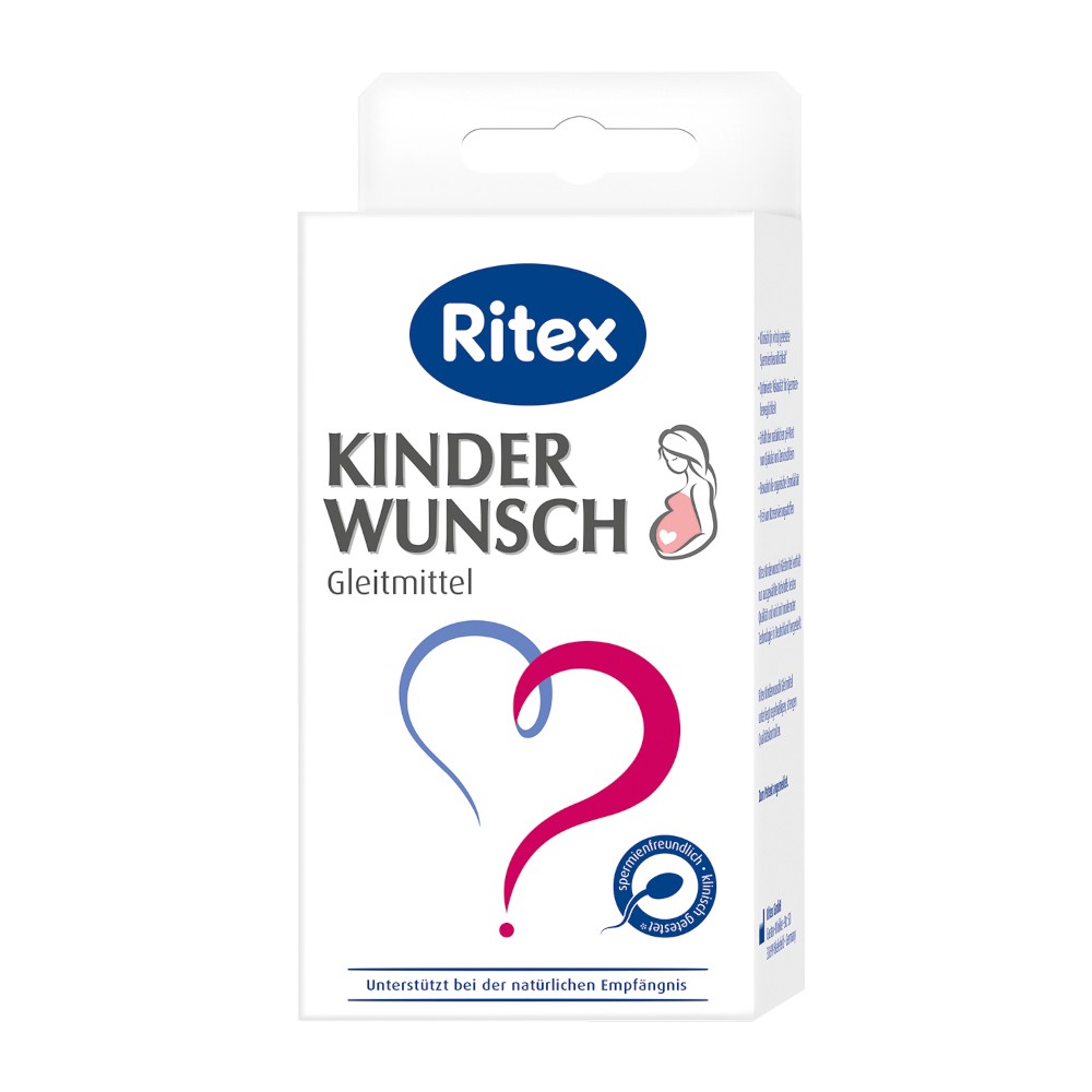 RITEX Kinderwunsch Gleitmittel  8X4 ml Gel