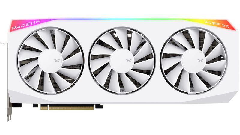 XFX Grafikkarte AMD Radeon RX 9070 XT MERCURY Gaming RGB 16GB OC GDDR6 White
