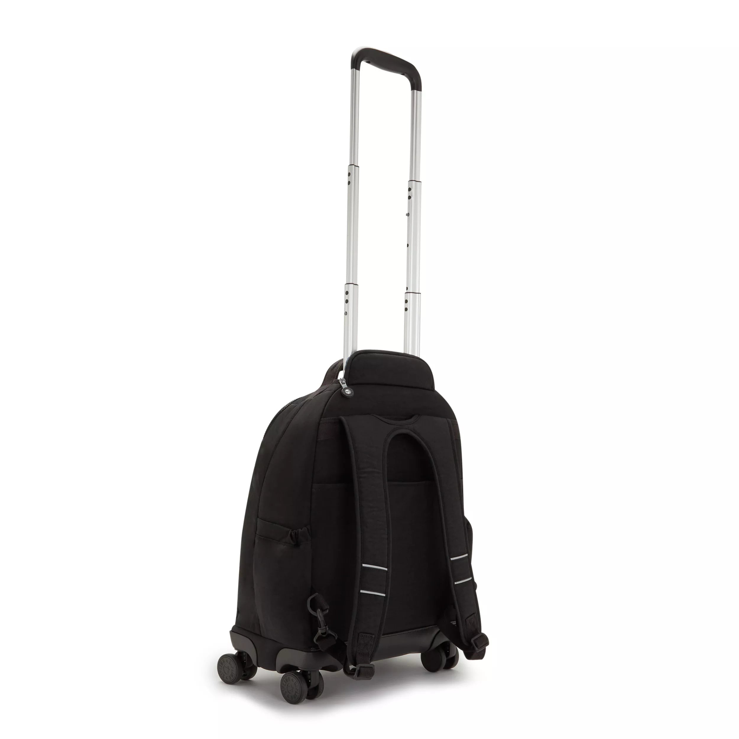 Kipling Zaino Trolley Grande Per Bambini Grande Con Scomparto Per Laptop Nero 100% Polyamide