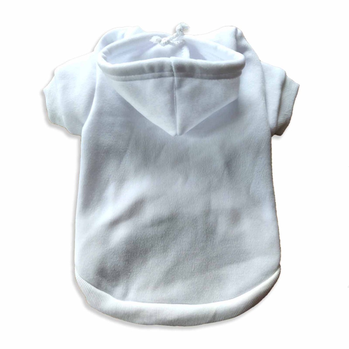 Hundepullover Hoodie f?r kleine Hunde - S in wei?