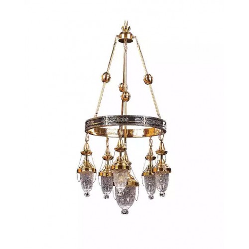 Deckenlampe Kronleuchter Pendelleuchte Wohnzimmer Luxus Glanz Leuchte