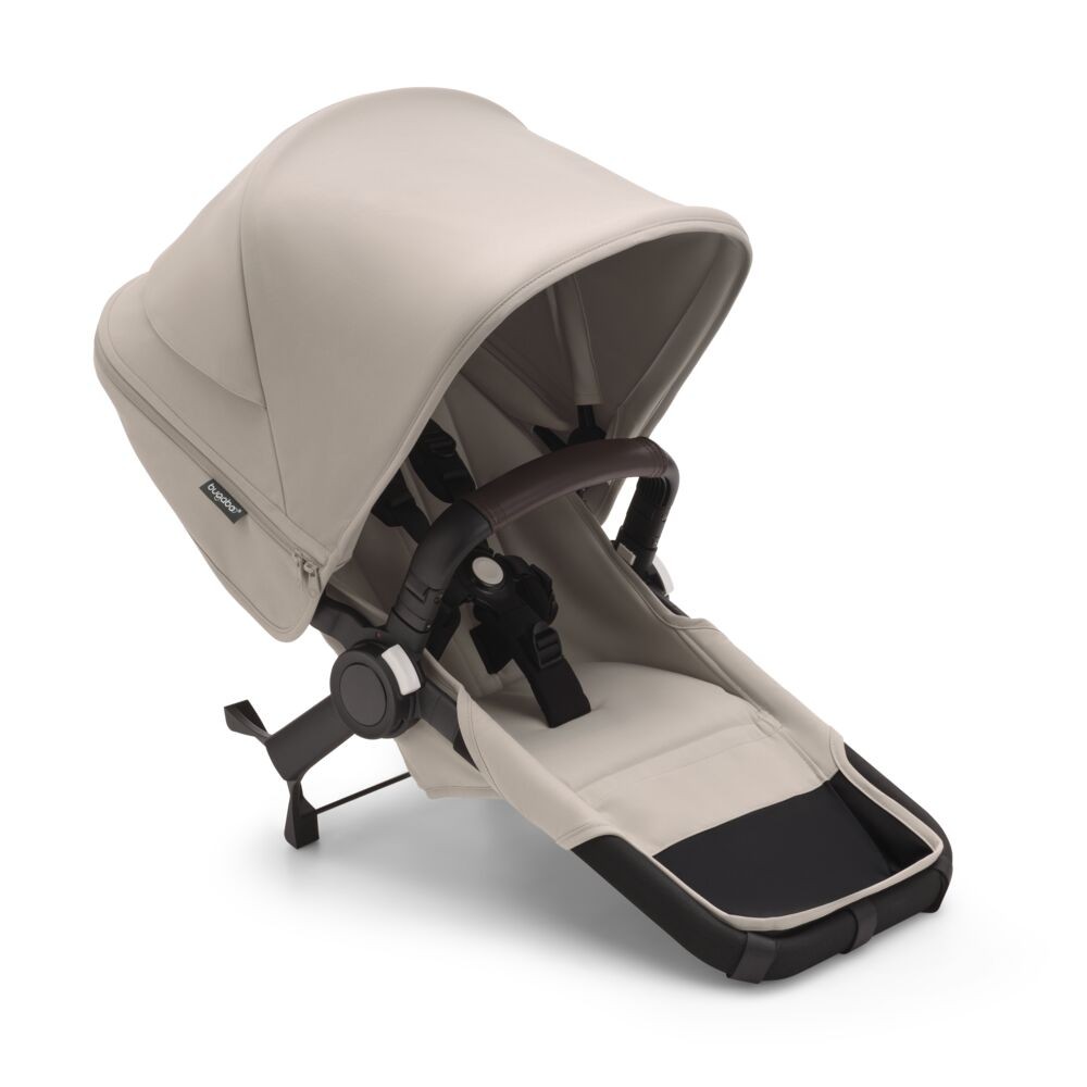 Bugaboo Donkey 5 Twin Complete Black/Desert Taupe Kinderwagen-Set mit Liegewannen und Sitze