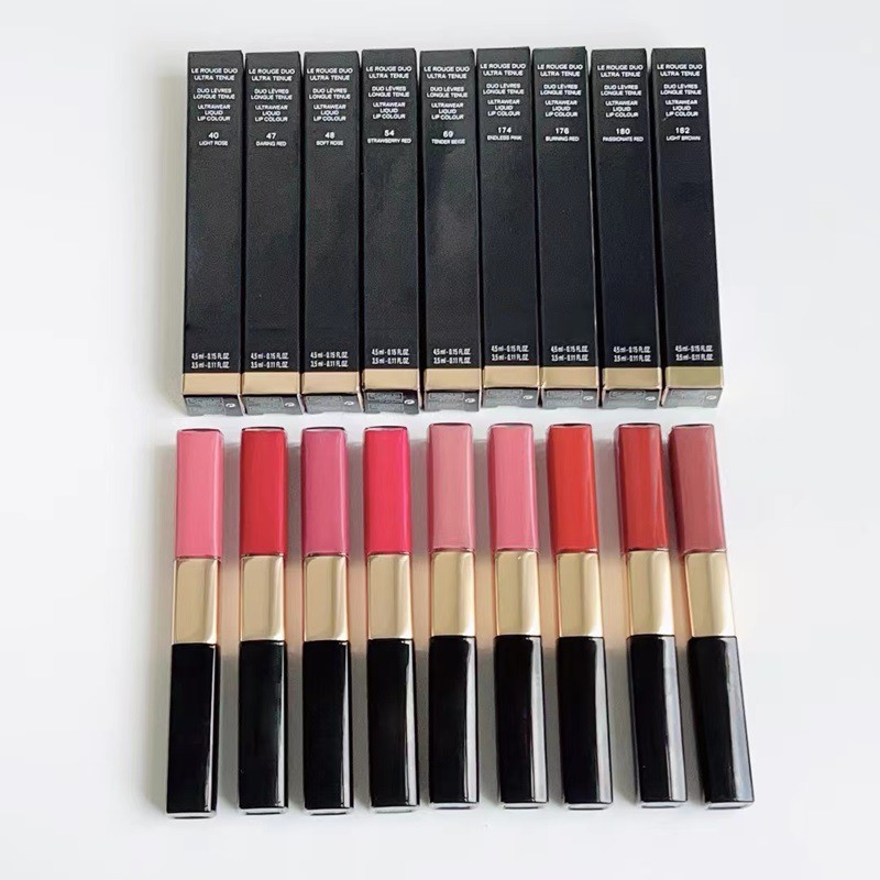 Brand EPACK Le Rouge Duo Ultra Tenue Ultrawear Liquid Lipstick Double headed lip glaze