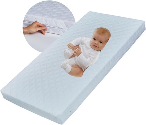 Kids Collective Kindermatratze  SMART, Babymatratze 90x2 weiß