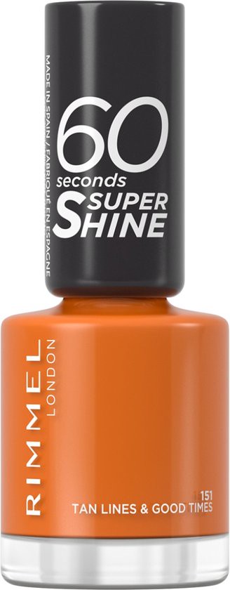 Rimmel London 60 Seconds SuperShine Nagellack - 151 Tan Lines &amp; Good Times