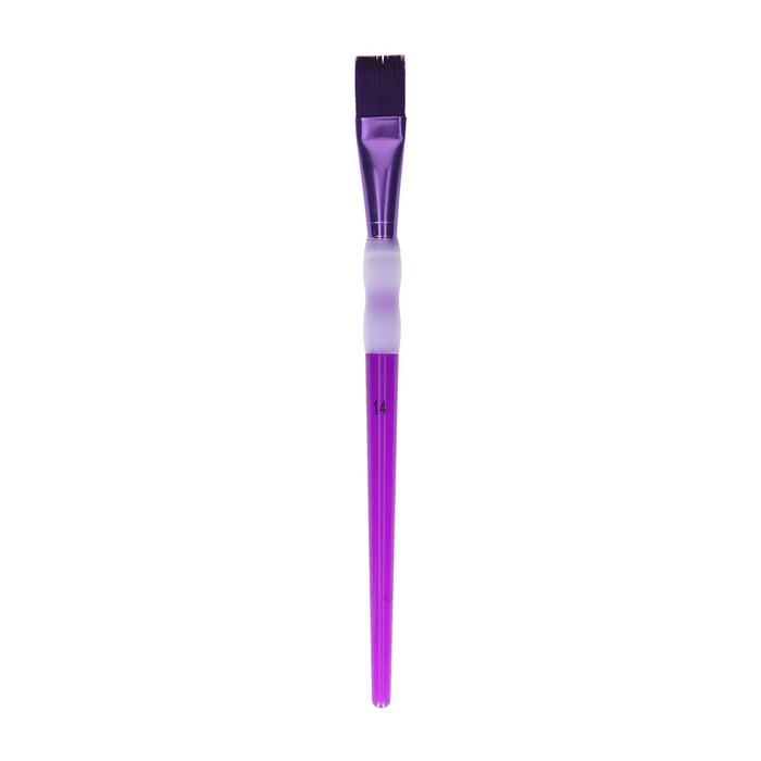 Borstenpinsel Gr. 14 violett