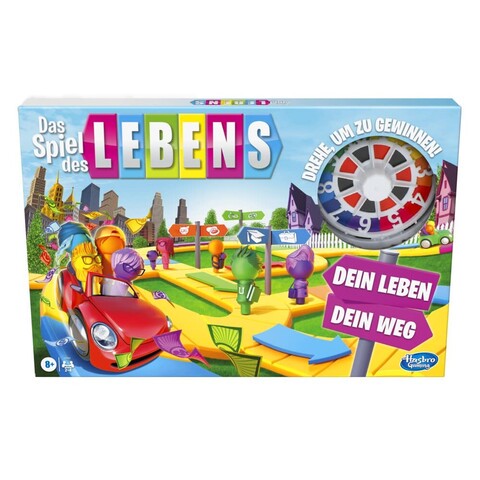Hasbro Spiel des Lebens – Familienspiel für 2–4 Spieler ab 8 Jahren - Gut