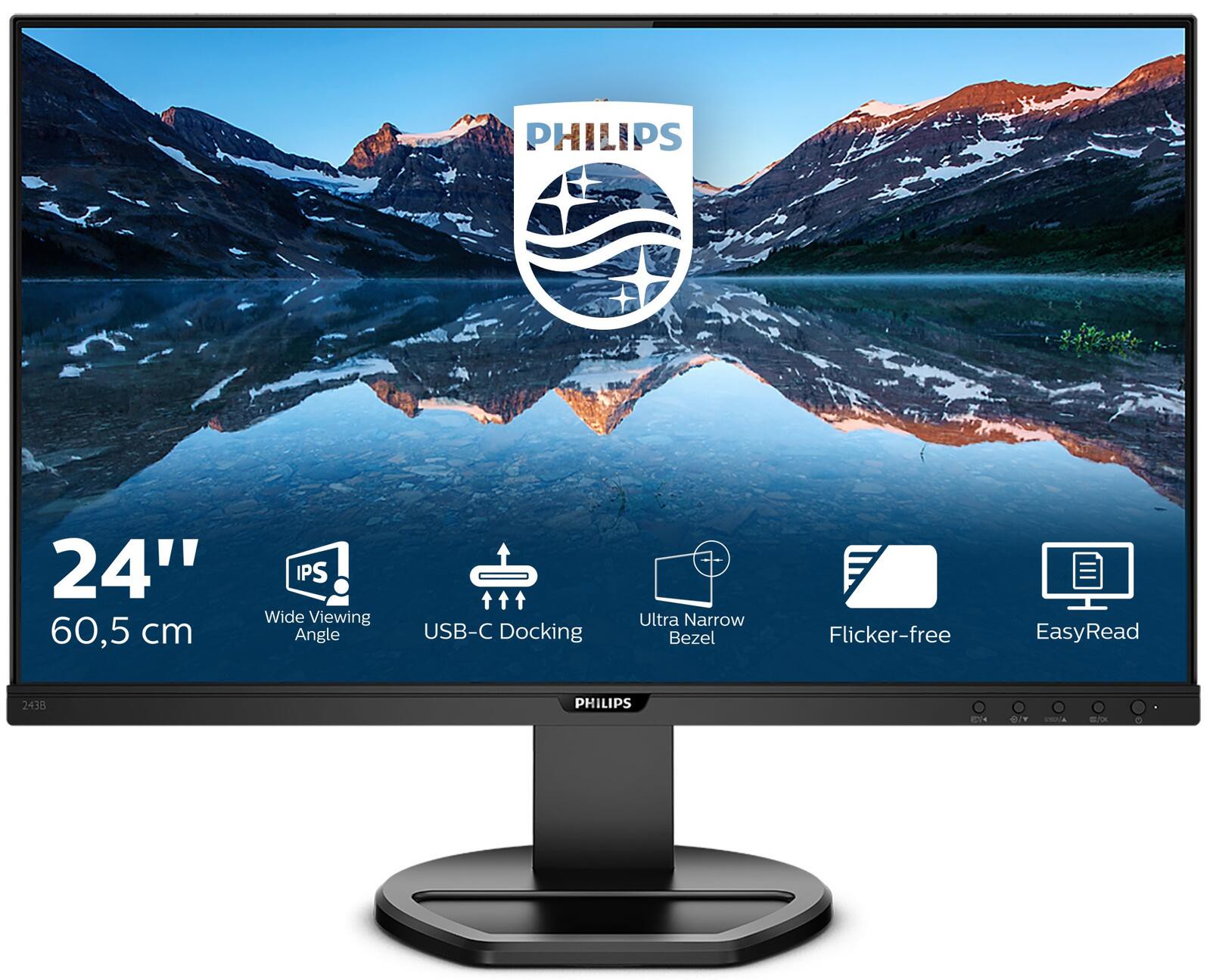 Philips 243B9 Monitor 60,5 cm (23,8 Zoll)
