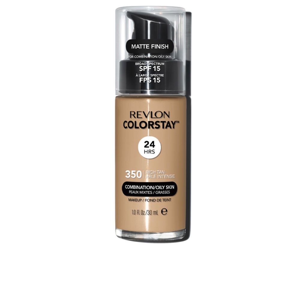 Colorstay foundation combination/oily skin #350-rich tan