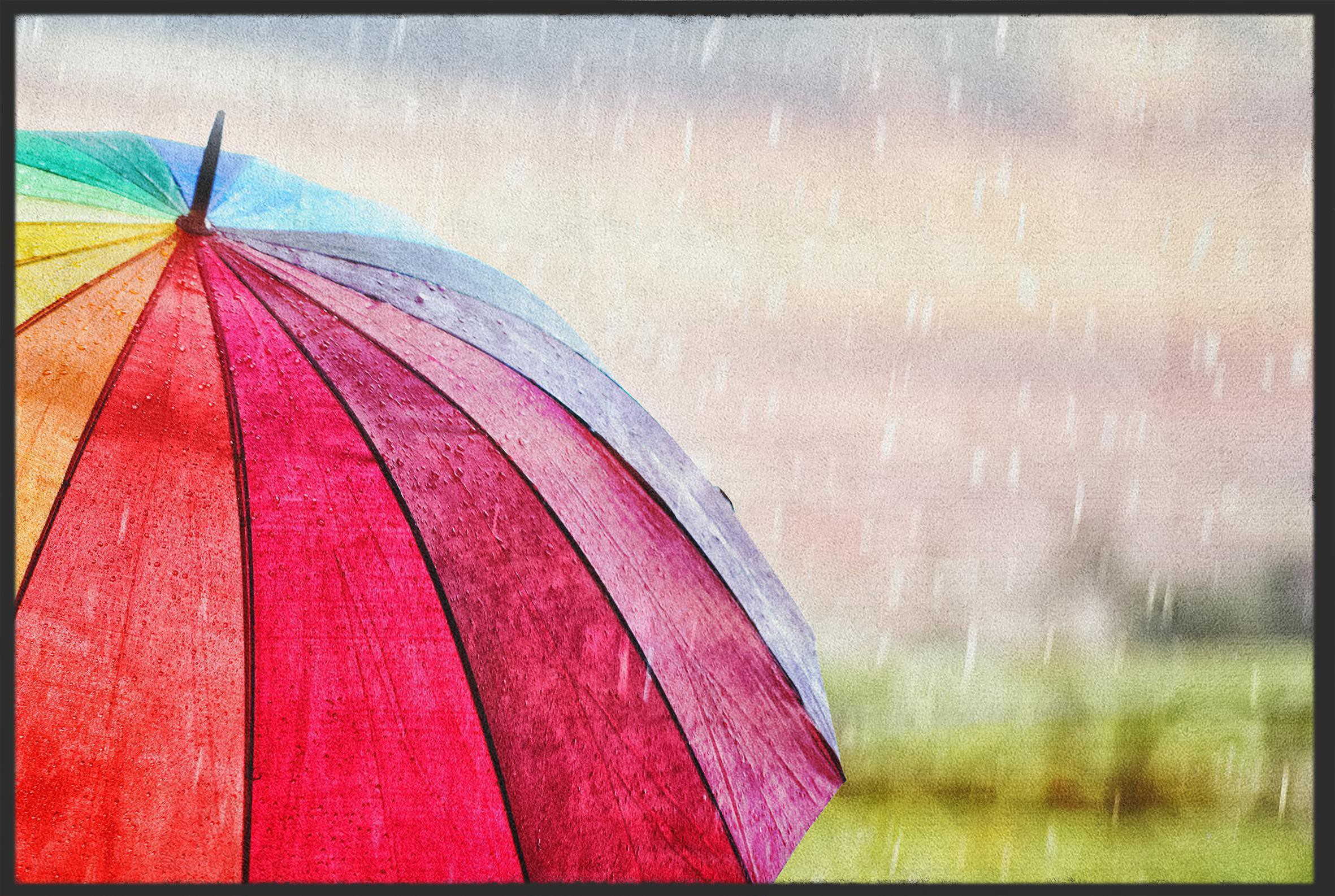 Sauberlaufmatte Regenschirm 10108