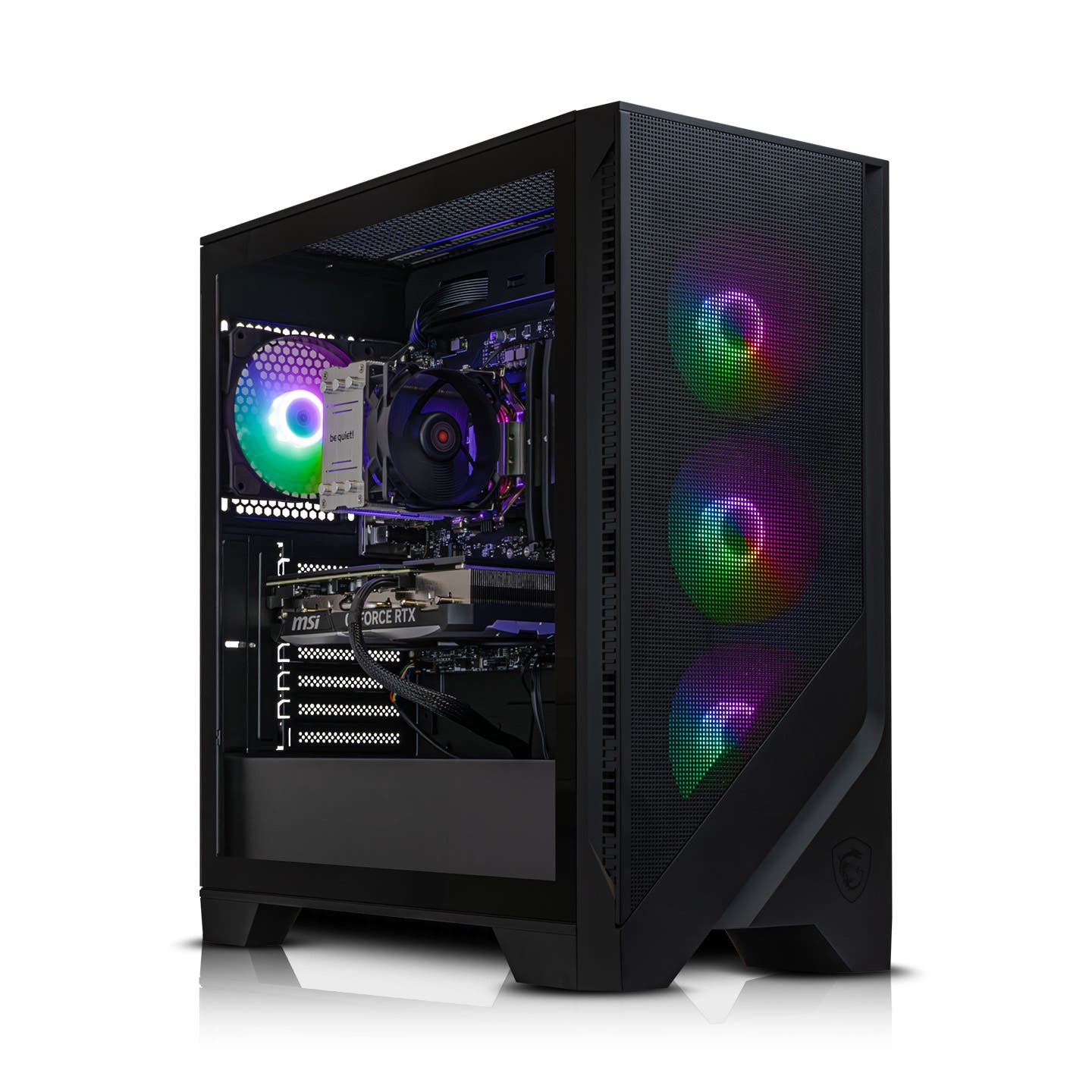 AWD-IT 320R Airflow Ryzen 5 7600X Six Core RTX 5070 Ti 16GB - Next Day Gaming PC