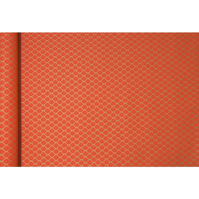 Geschenkpapier Schuppenmuster Rote Blumen 5 x 0,35 m 70 g Tiny Rolls