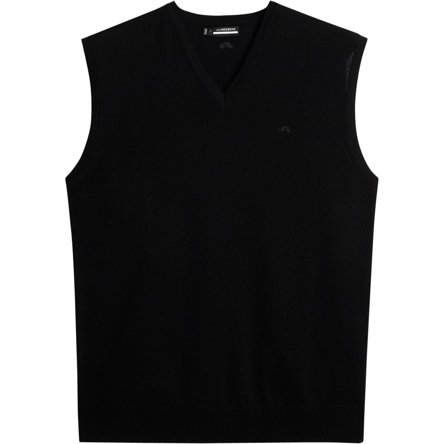 J. LINDEBERG Pullunder Liam Knitted, schwarz