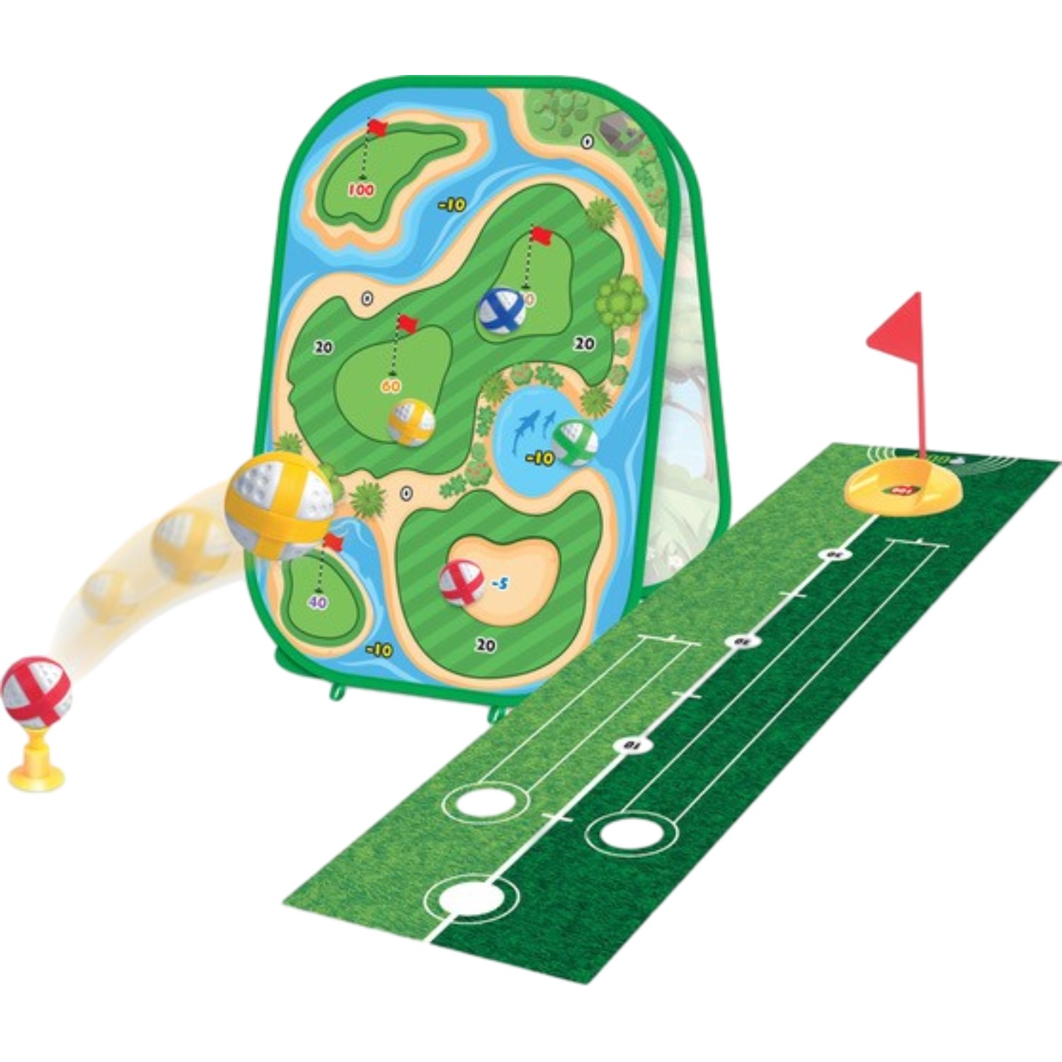 Legend Kinder Spielzeug Chip und Putt Spiel, blau