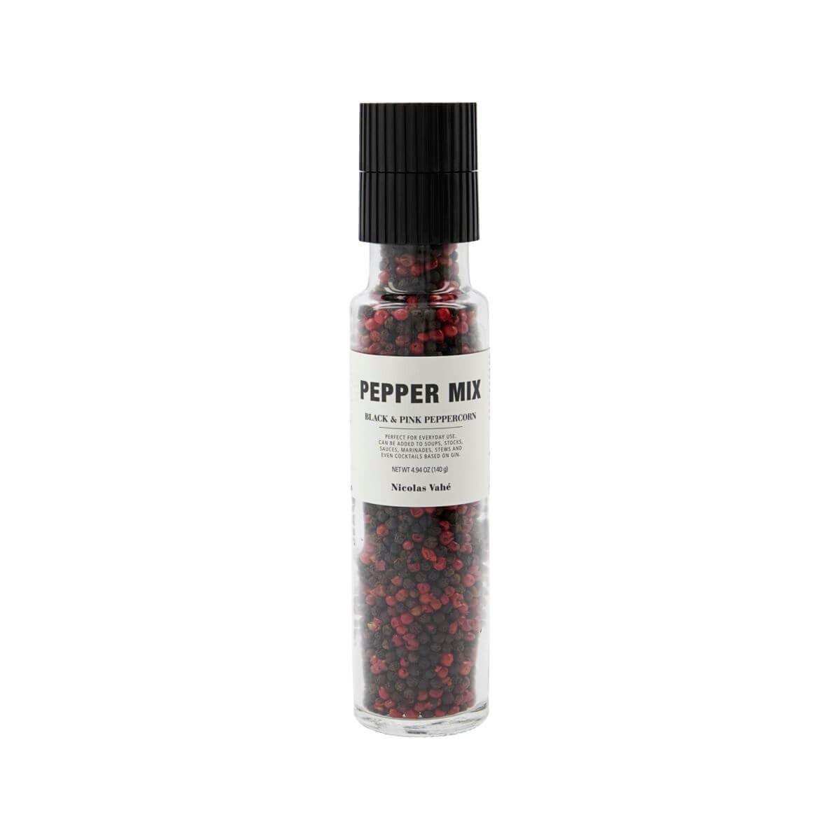 Nicolas Vahe Pfeffermix Mühle schwarz & rosa - 140G