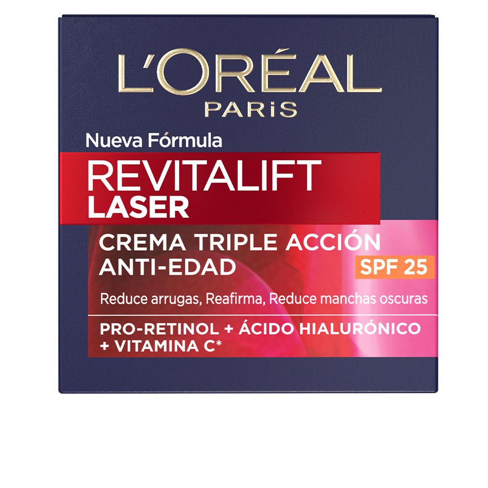 Revitalift Laser Anti-Aging-Creme mit dreifacher Wirkung Lsf 25 50 ml