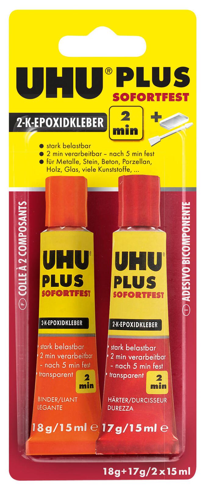 UHU 2 Komponenten-Kleber 35,0 g