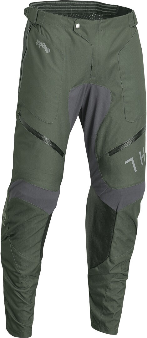 Thor Terrain In The Boot Motocross Pants, green, Size 32 for Men
