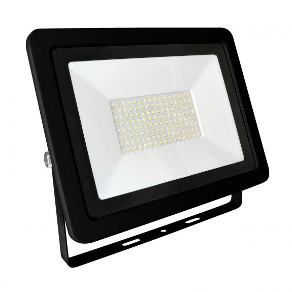SpectrumLED® NOCTIS LUX 2 LED Fluter, Strahler, Scheinwerfer 100 Watt Gehäuse schwarz Schutzklasse IP65 mit Alugehäuse 9400 Lumen 6000K weiß / kaltweiß