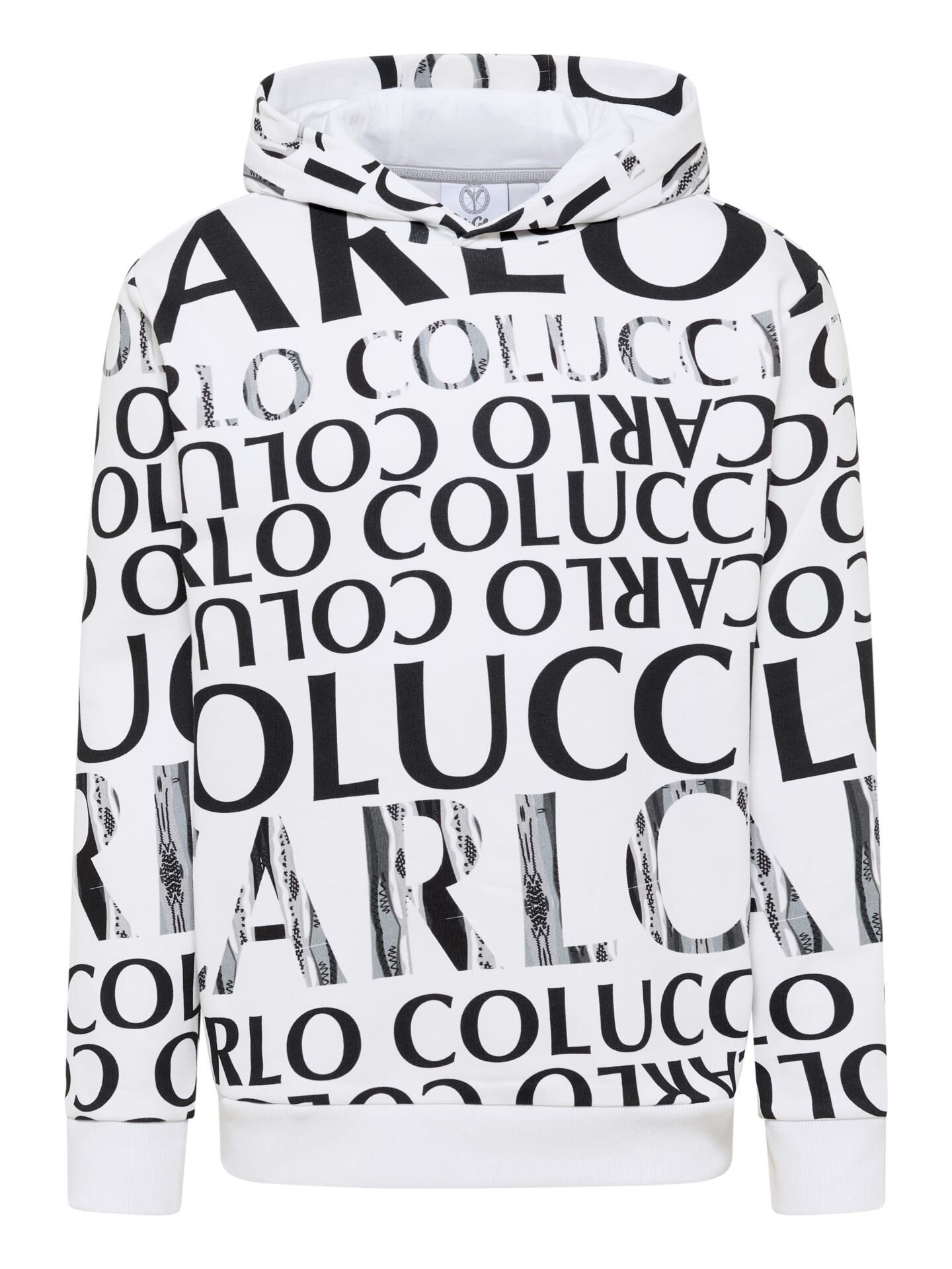 Carlo Colucci Hoodie - Black Friday - Weiß Weiß XXL XXL