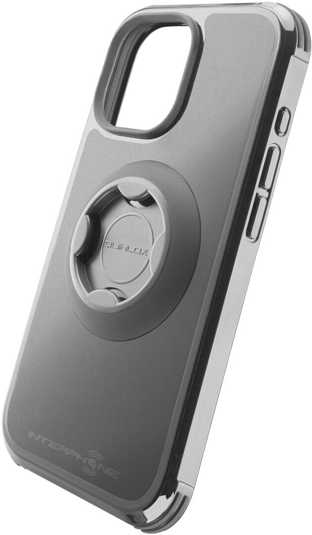 Interphone Quiklox Smartphone Taske iPhone 15, sort