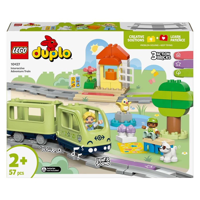 LEGO® DUPLO® Interaktive Abenteuer-Eisenbahn 57 Teile 10427