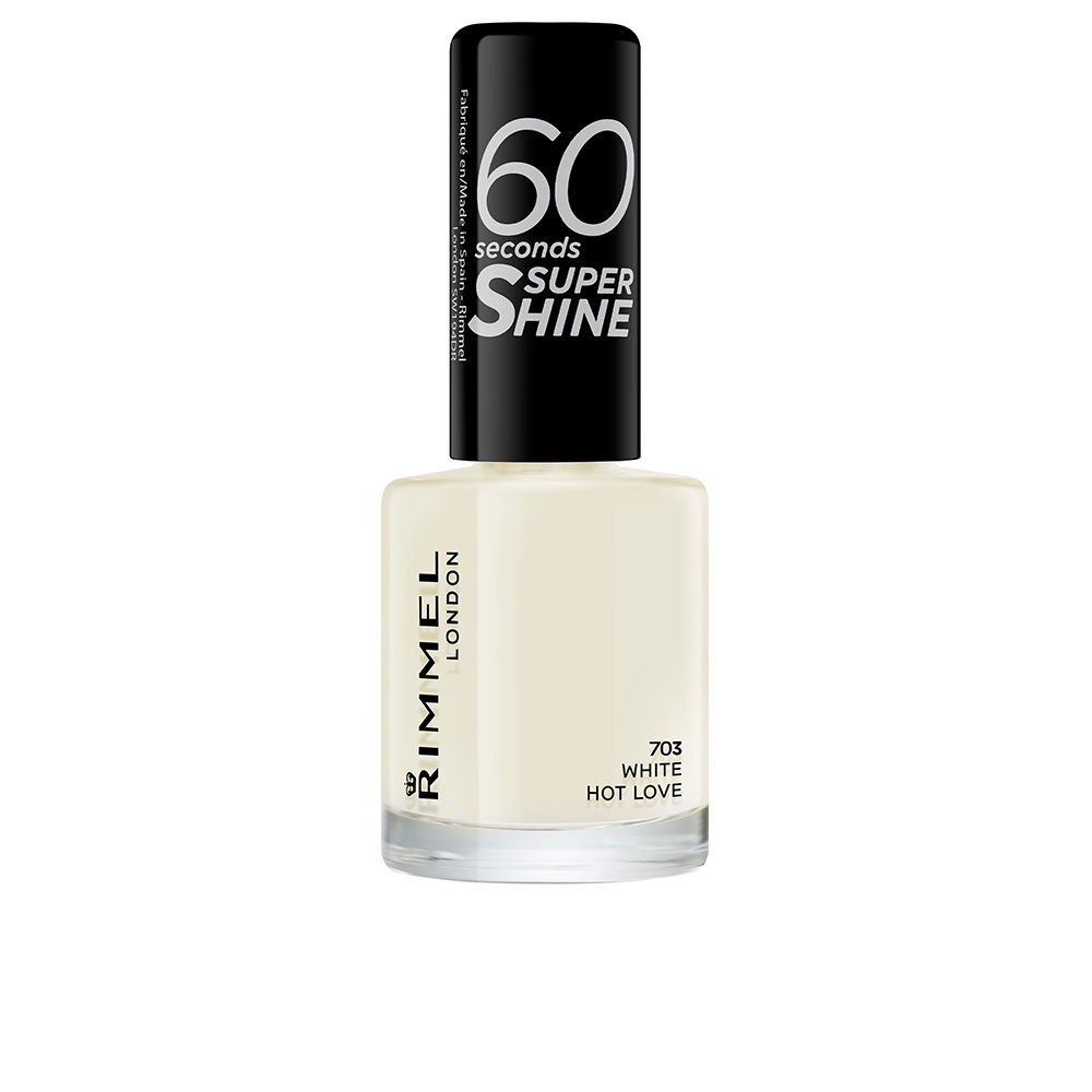 60 Seconds Super Shine Nagellack #703-white hot love