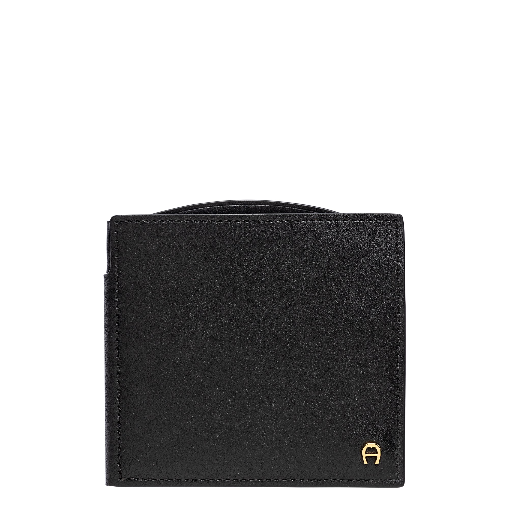 Aigner Geldbörse mit Geldklammer schwarz