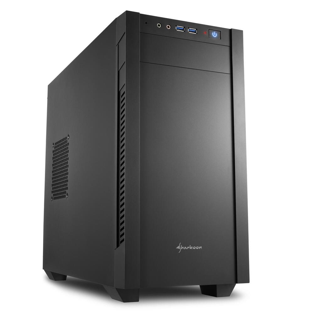 Sharkoon PC Gehäuse S1000 Micro-ATX schwarz
