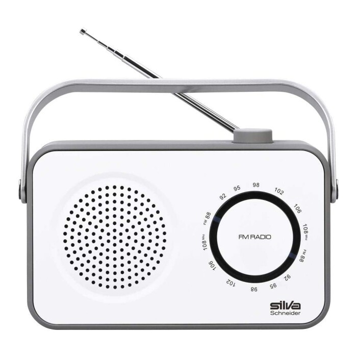 Silva-Schneider M 295 Portable Radio, weiß