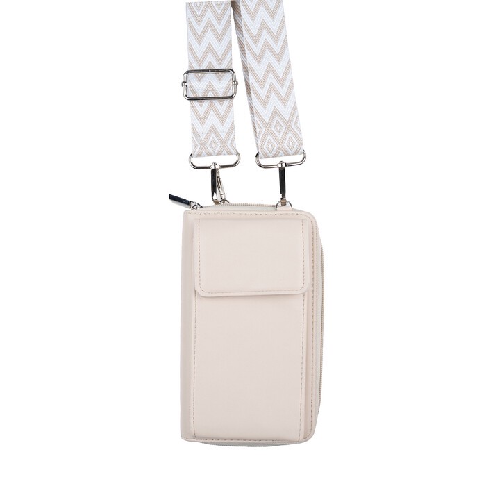 Geldbörse/Handytasche hoch weiß