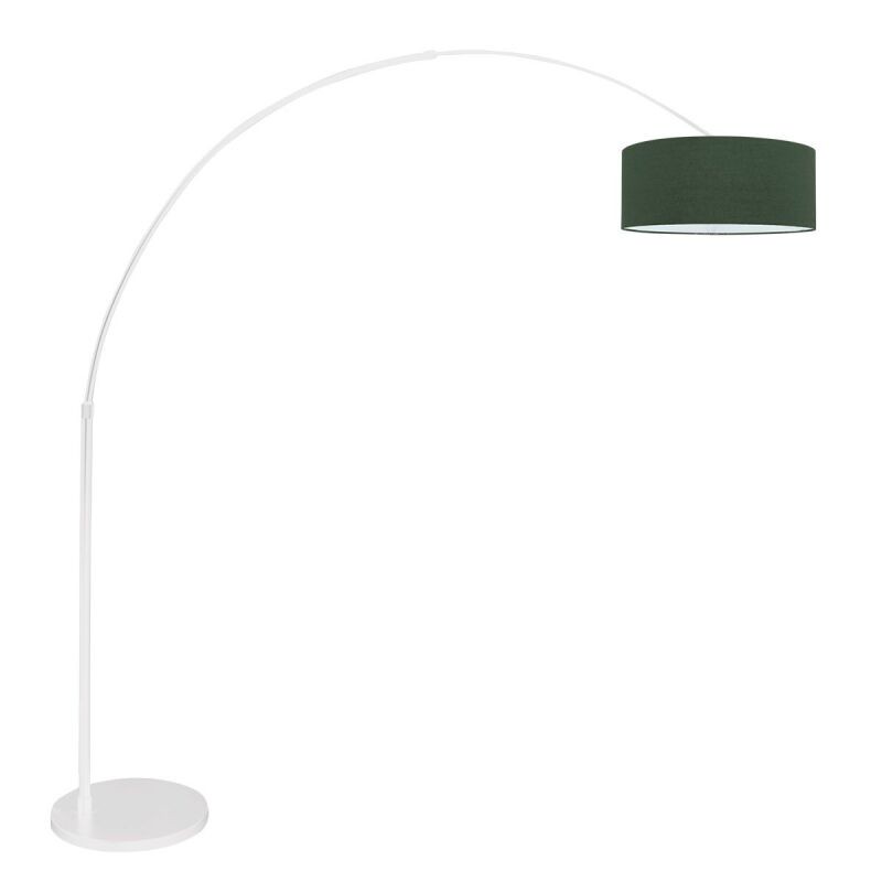 Steinhauer Bogenleuchte Sparkled Light weiß verschiedene Variationen grün (Velours)