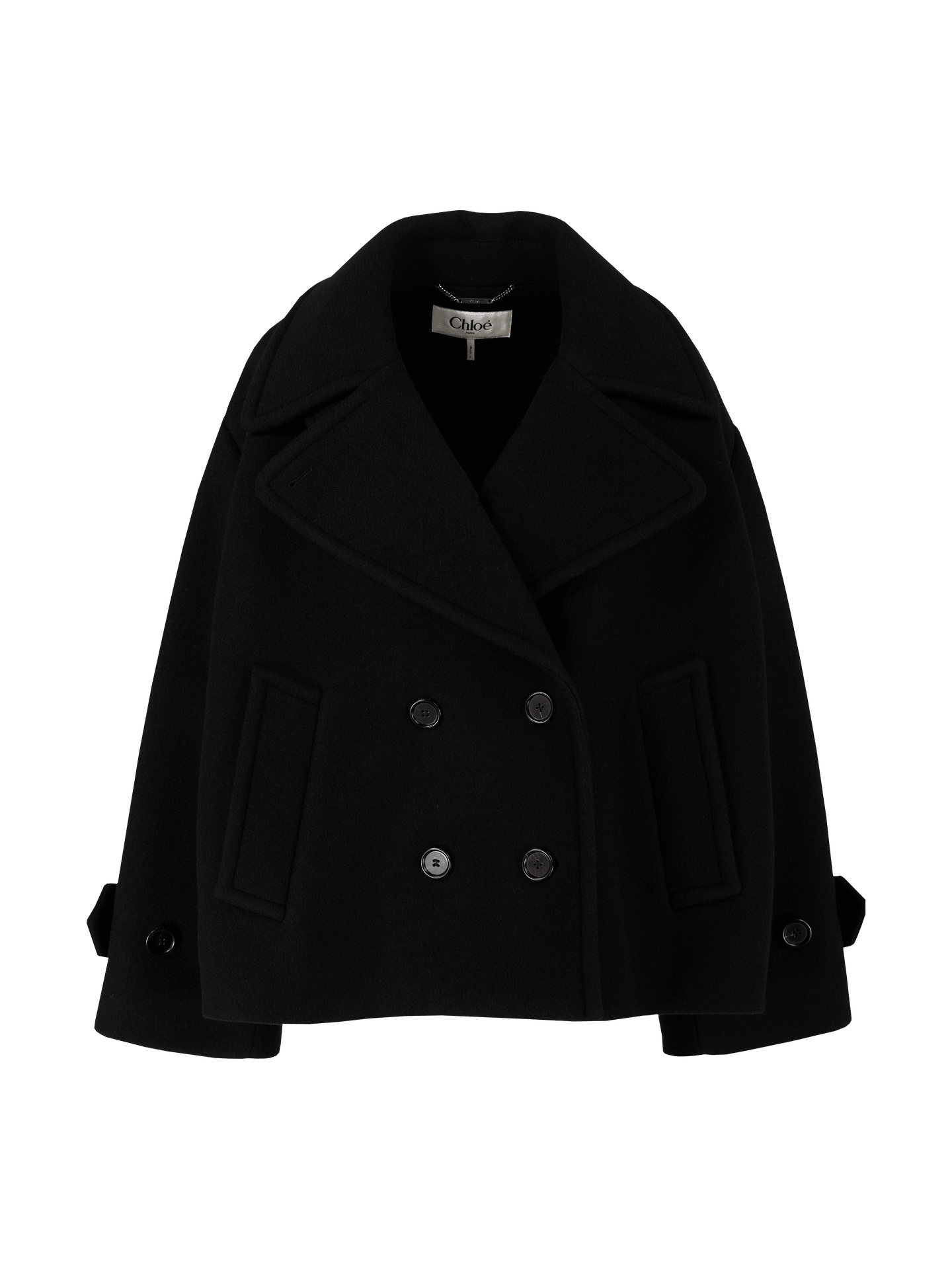 Oversized Cabanjacke Schwarz