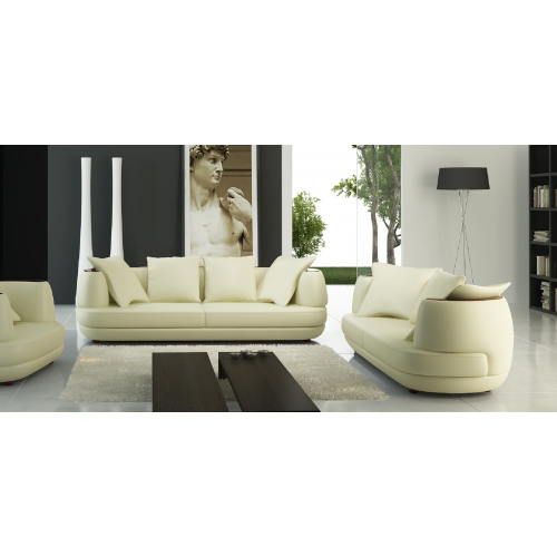 Sofagarnitur Design Couch 3+2 Set Polster Leder Sofa Wohnzimmer Garnituren