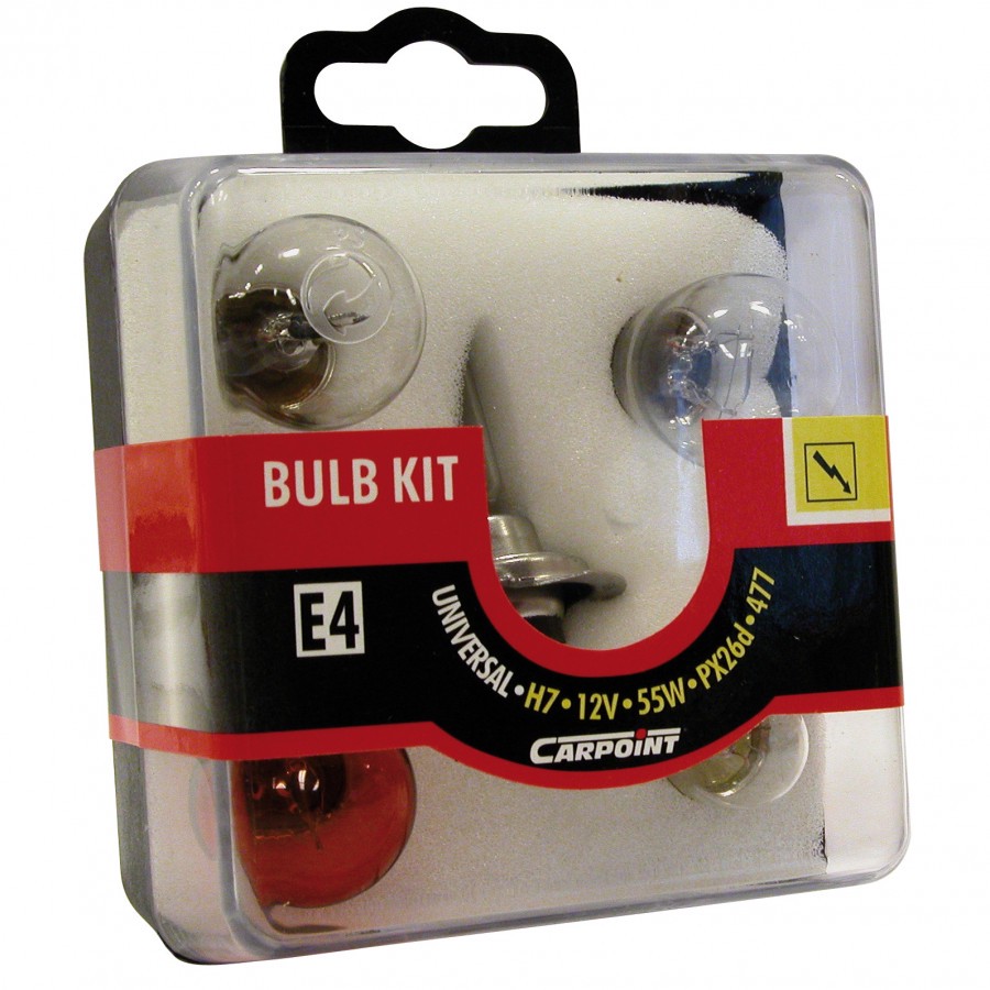 Carpoint jeu d'ampoules de rechange jeu d'ampoules H7 55W orange