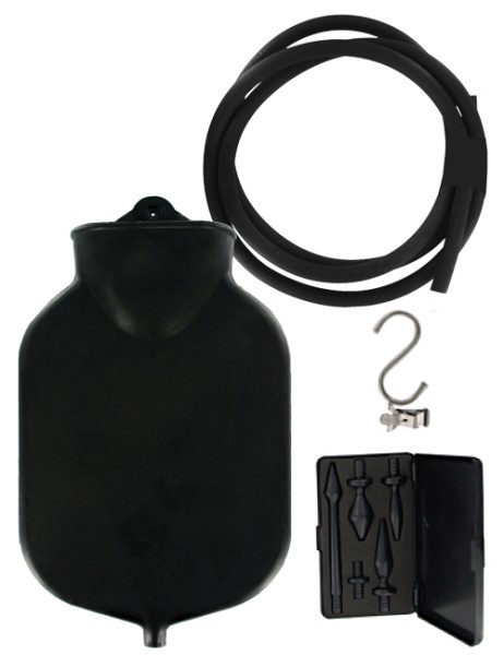 Enema Klistier Set schwarz