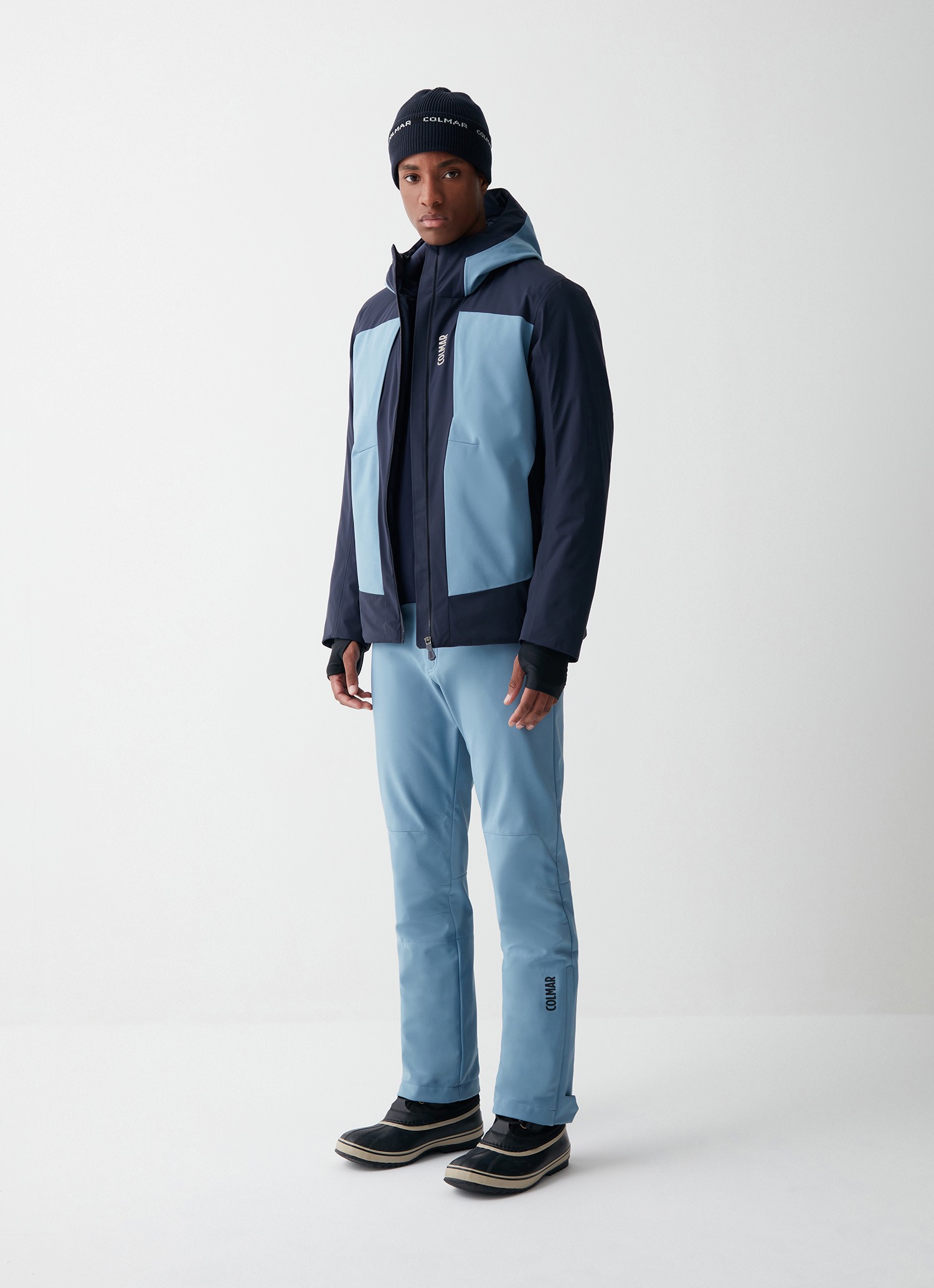 Colmar, Stretch-skijacke Mit Rückentasche, Farbe: Navy-avion Blau, Größe: 46