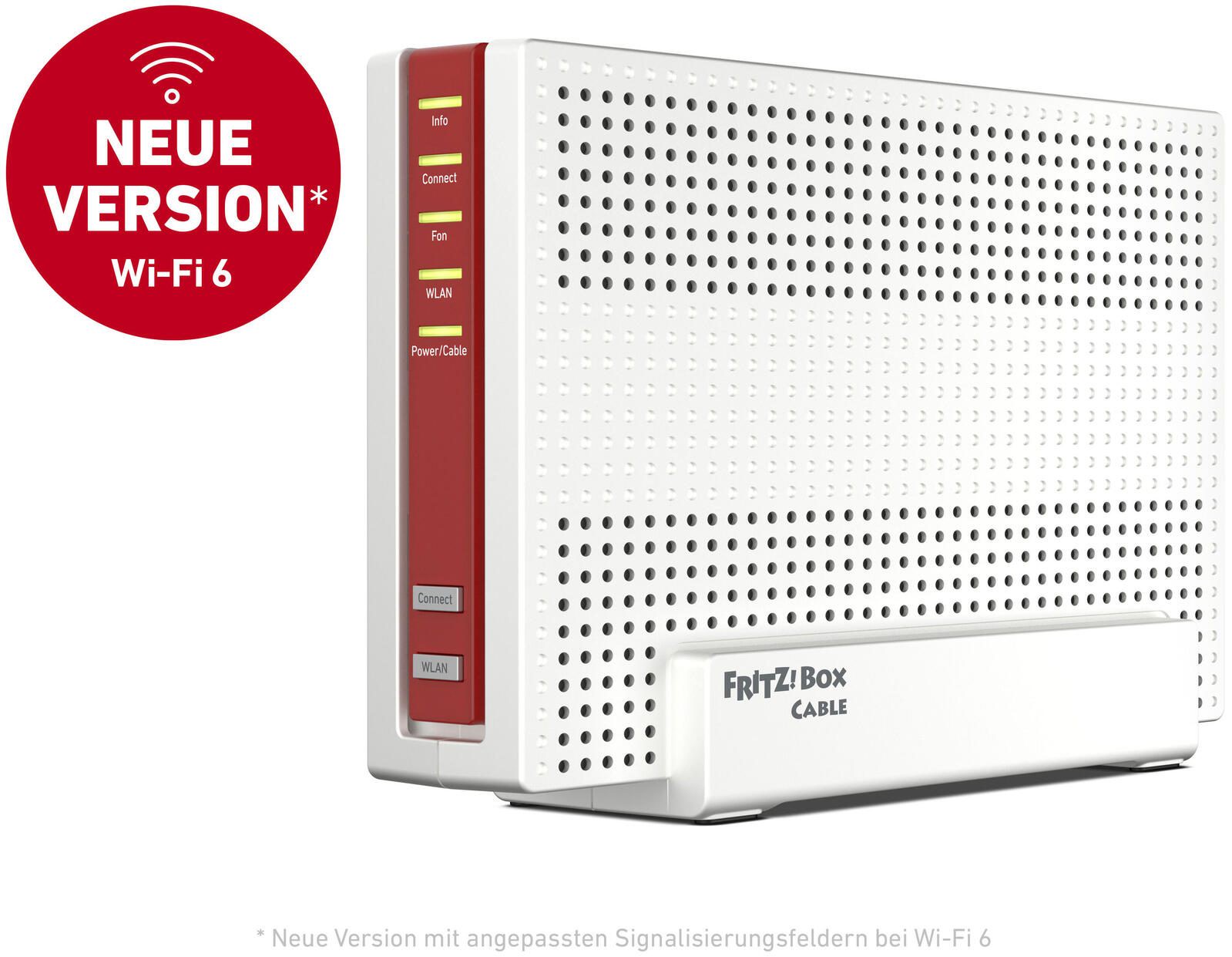 FRITZ!Box 6690 Cable Wireless Router Kabelmodem 4-Port-Switch GigE, 2.5 GigE WiFi6 Dual-Band VoIP-Telefonadapter