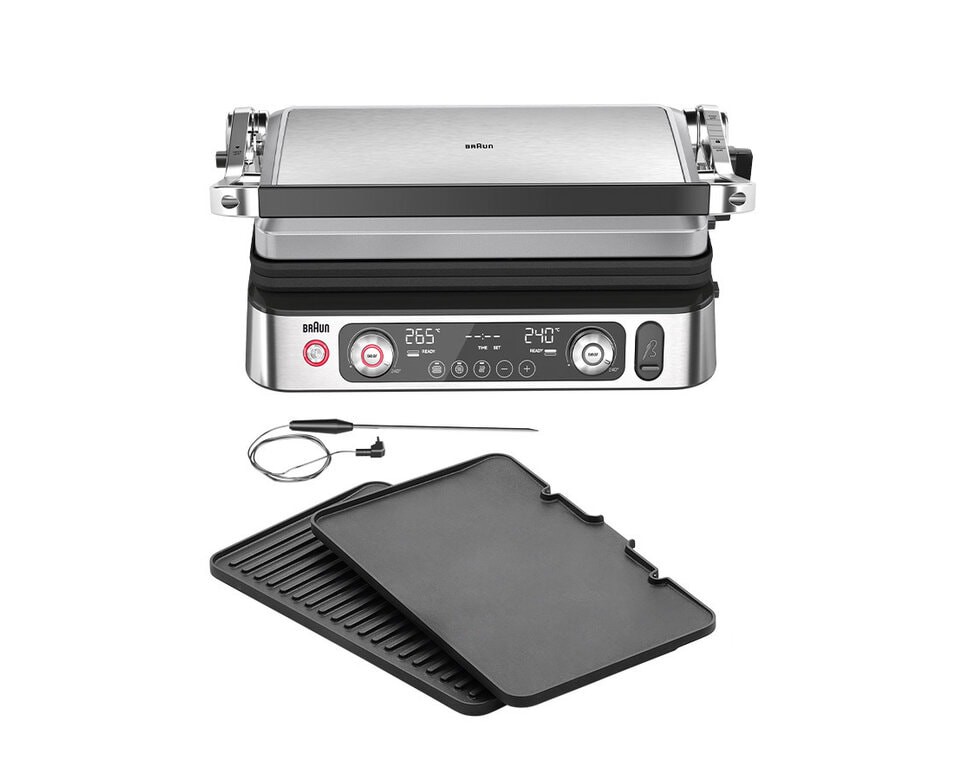 MultiGrill9 Pro Kontaktgrill CG 9160 Schwarz/Edelstahl