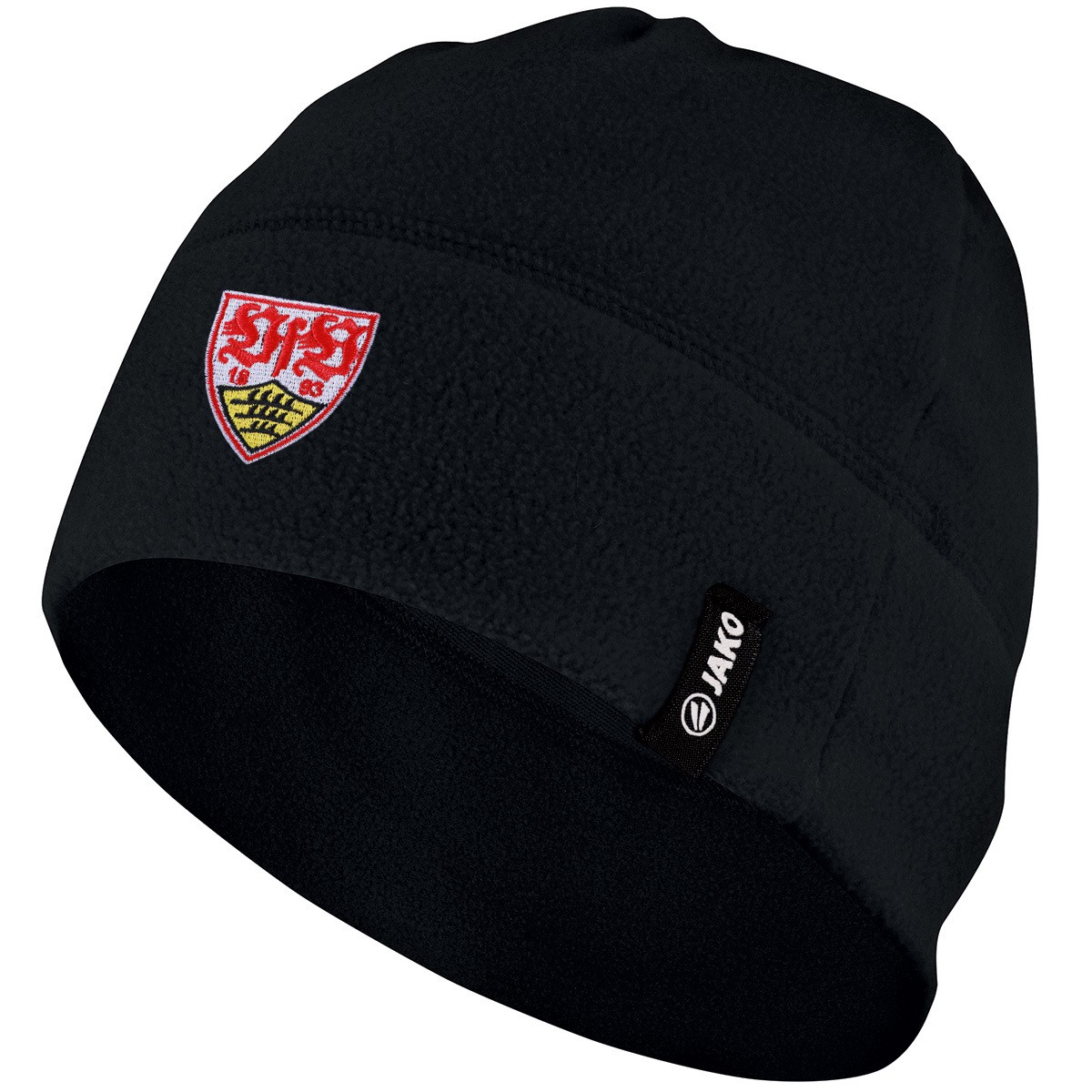 JAKO VfB Stuttgart Team Fleecemütze (schwarz / Größe Junior / Sonstige Allgemein)
