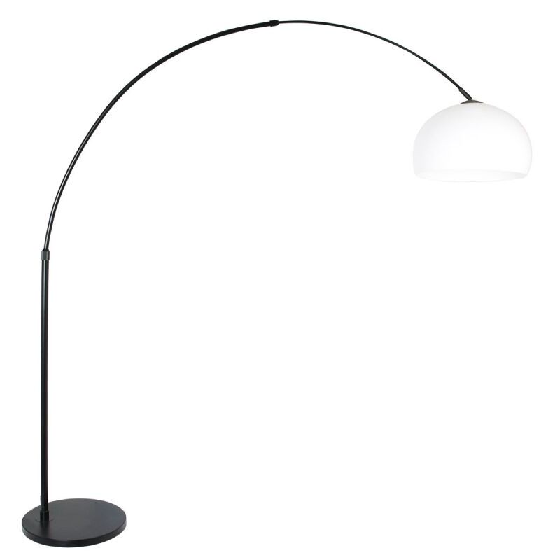 Steinhauer Bogenleuchte Sparkled Light schwarz verschiedene Variationen weiß Kugel (Kunststoff)