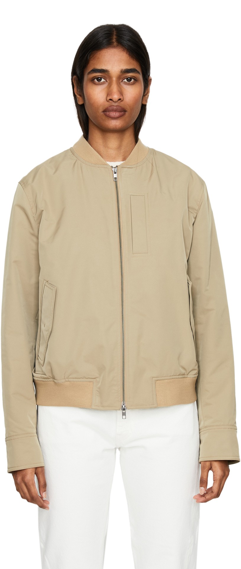 Oversized Bomberjacke Khaki