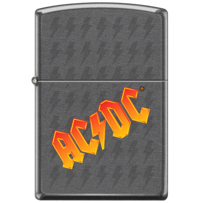 ZIPPO Feuerzeug AC/DC grau