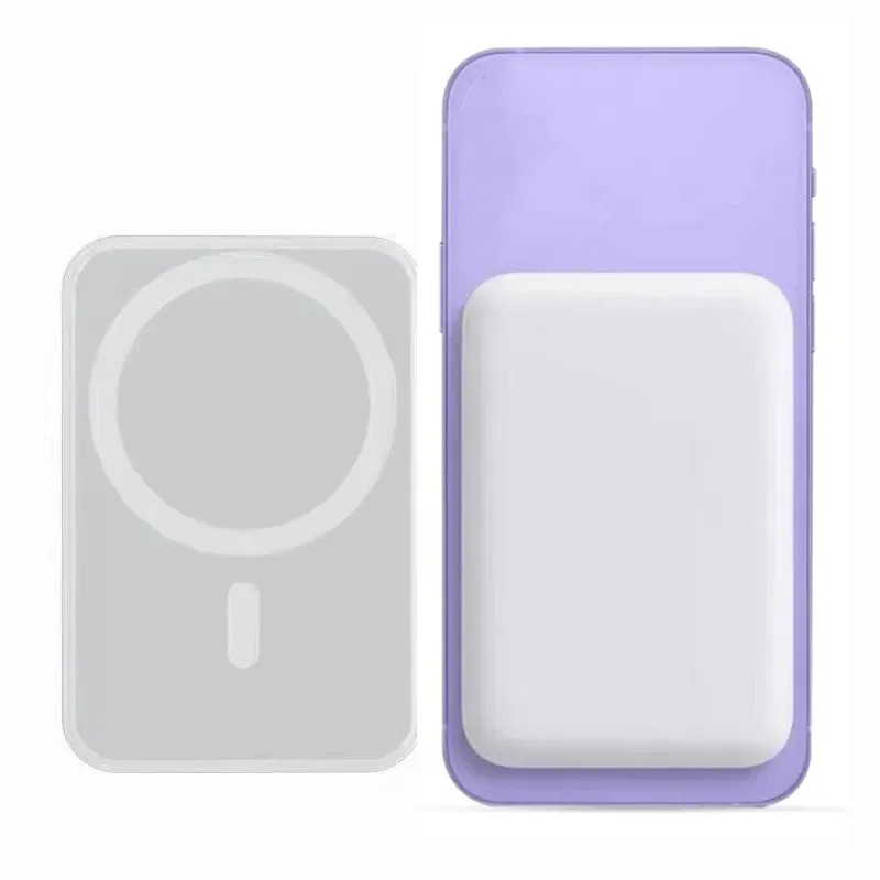 Wholesale of high-quality factories 5000mAh Capacity Battery Pack Magnetic Wireless Power Bank Portable Chargers PowerBank Fast Charging with Off