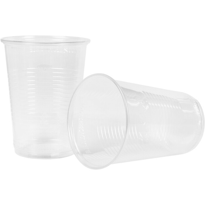 HEKU Trinkbecher 400 ml 50 Stück transparent