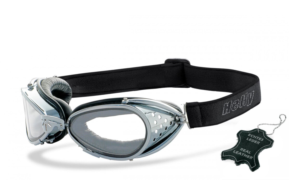 HELLY - No.1 Bikereyes | Motorradbrille, Motorrad-Sonnenbrille, Bikerbrille, winddicht, klassisch | hunter