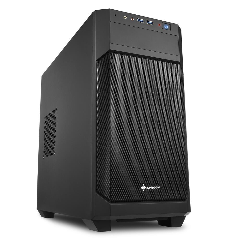 Sharkoon PC Gehäuse V1000 Micro-ATX schwarz