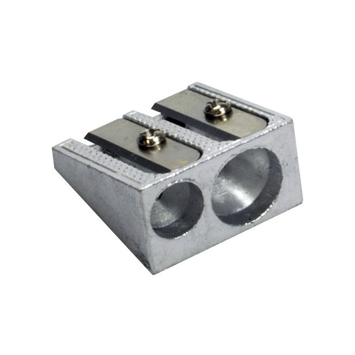 SAX Metall-Doppelspitzer silber