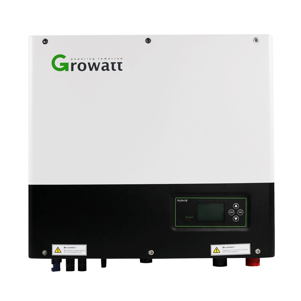 Growatt SPH7000TL3-BH-UP 0% MwSt §12 III UstG 7kW Hybrid Wechselrichter 3-phasig inklusive Smart Meter TPM-E 3-phasig